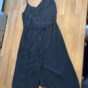 New Look black strappy dress, size 12 US.
